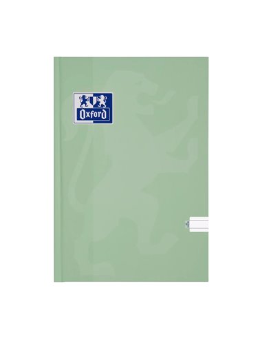 Caiet A5 Oxford Touch Pastel, 96 file, hartie optik 90 g/mp, Dictando, Verde
