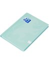 Caiet A5 Oxford Touch Pastel, 96 file, hartie optik 90 g/mp, Matematica, Albastru
