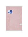 Caiet A5 Oxford Touch Pastel, 96 file, hartie optik 90 g/mp, Matematica, Roz