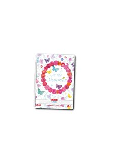 Caiet A4 cu spirala Herlitz, 100 file, 70 g/mp, Dictando, motiv Enjoy Life-Economic 2