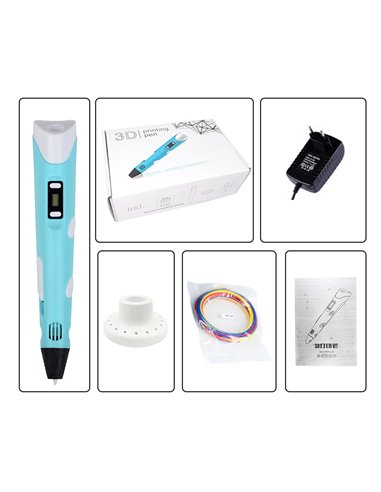 Creion 3D cu filament inclus, 1.75 mm, Diverse culori