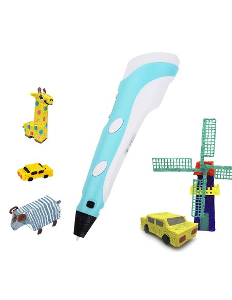 Creion 3D cu filament inclus, 1.75 mm, Diverse culori