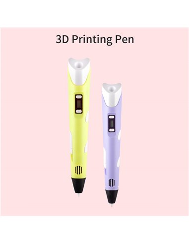 Creion 3D cu filament inclus, 1.75 mm, Diverse culori