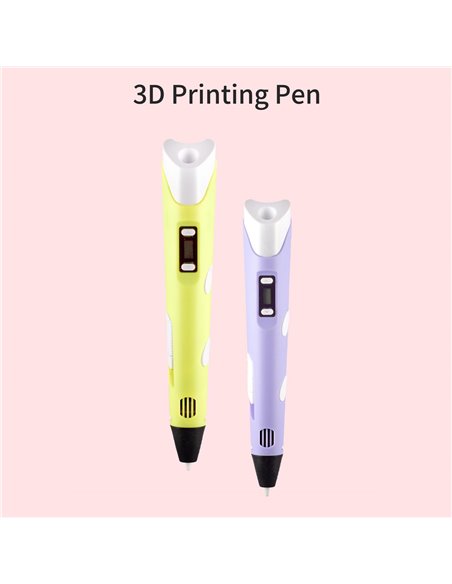 Creion 3D cu filament inclus, 1.75 mm, Diverse culori