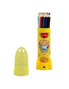 Creioane colorate triunghiulare Keyroad KR972229, 24 culori