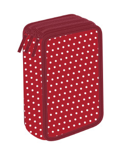MCPE3F3304,Penar echipat 33 piese 3 fermoare dots pigna