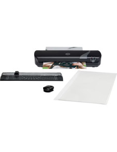 GBC4410036,Set craft gbc 4 in 1 negru,laminator a4 inspire+, trimmer, rounder, folii laminare a4