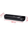 GBC4410036,Set craft gbc 4 in 1 negru,laminator a4 inspire+, trimmer, rounder, folii laminare a4