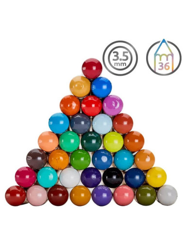 DW2306012,Creioane colorate 36 culori cutie metal professional cromaflow derwent