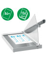 LZ90210000,Ghilotina cu parghie office precision a4 15coli indicator laser leitz