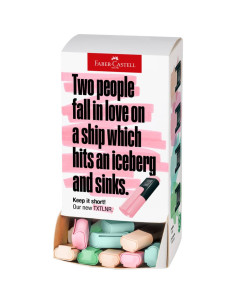 FC154201,Display 60 buc textmarker mini pastel faber-castell