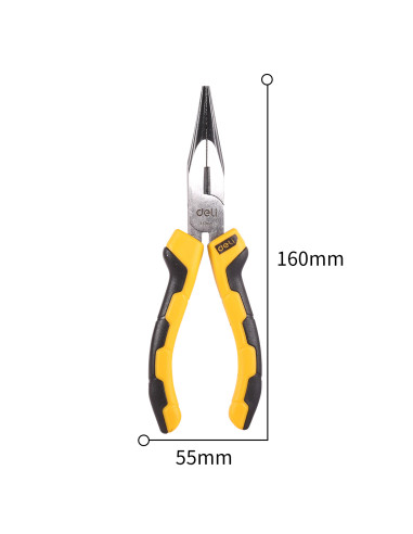 DL2106,Patent metal cu varf lung 6" deli