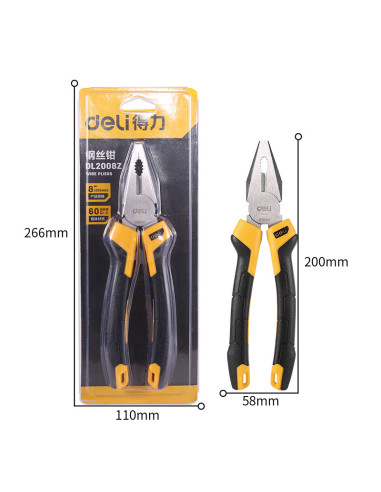 DL2008,Patent metal profesional 8" deli