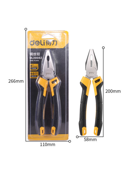 DL2008,Patent metal profesional 8" deli