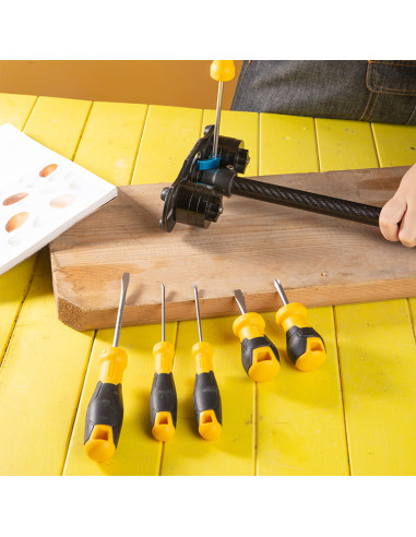 DL3502,Set 6 surubelnite div marimi blister deli