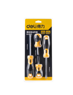 DL3501,Set 4 surubelnite div marimi blister deli