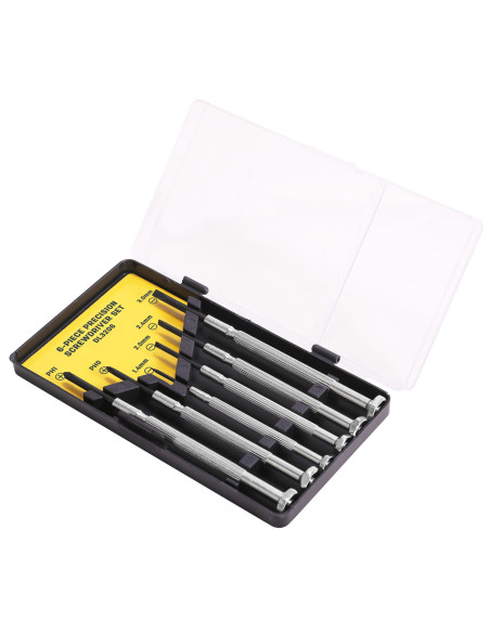 DL3206,Set 6 surubelnite precizie metalice cut plastic deli