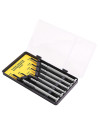 DL3206,Set 6 surubelnite precizie metalice cut plastic deli