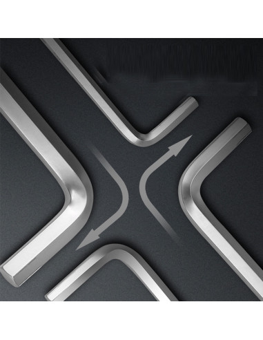 DL230909,Set 9 buc chei imbus cap sferic 1.5-10 mm deli