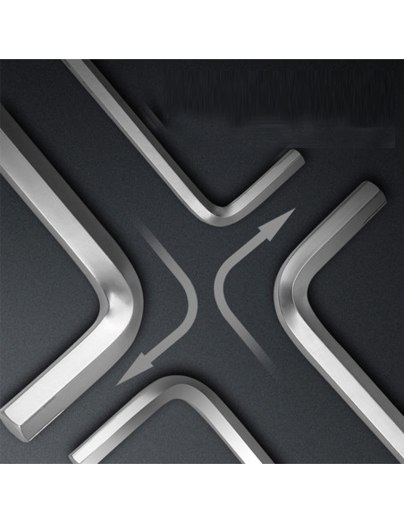 DL230909,Set 9 buc chei imbus cap sferic 1.5-10 mm deli