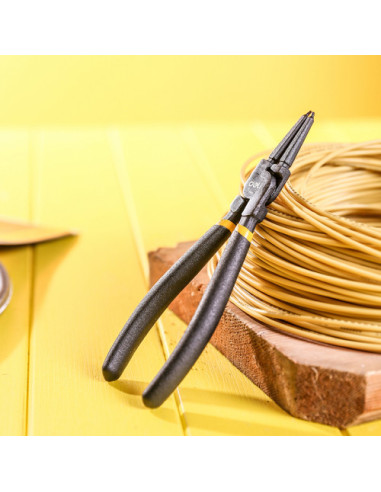 DL20021,Cleste cu varf subtire pentru electrica 7 inch dl20021 negru deli