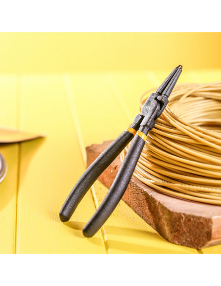 DL20021,Cleste cu varf subtire pentru electrica 7 inch dl20021 negru deli