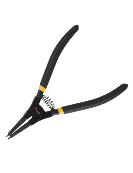 DL20022,Cleste cu varf subtire 7 inch negru dl20022 deli