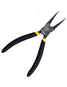 DL0342,Cleste cu varf subtire pt precizie 7 inch negru dl0342 deli 2