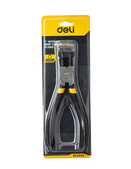 DL0343,Cleste cu varf subtire curbat 7 inch dl0343 deli