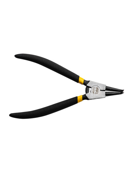 DL0344,Cleste cu varf subtire curbat 7 inch dl0344 deli