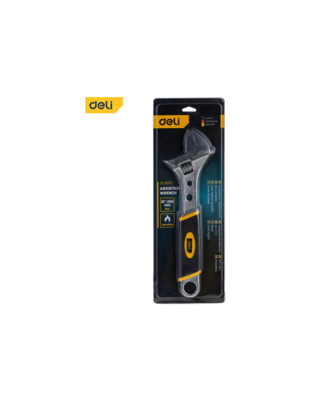 DL30110,Cheie metal ajustabila 10 inch deli