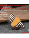 DL230108,Set 8 buc chei imbus cap sferic DELI DL230108