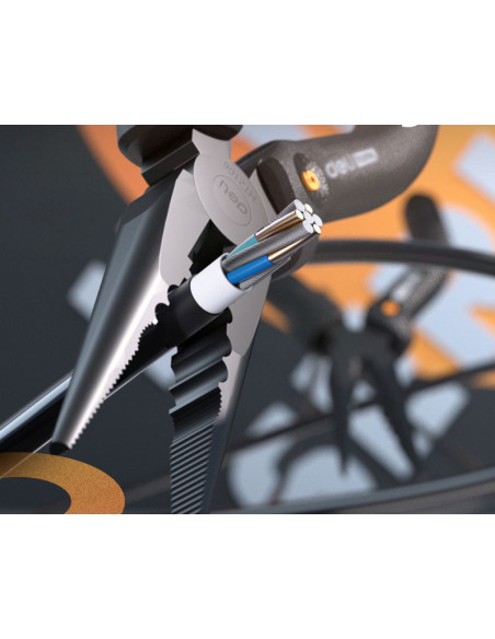 DLEHT0006,Trusa scule DELI DLEHT0006, 6 piese de baza negru home series