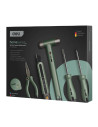 DLEHT0006L,Trusa scule DELI DLEHT0006L, 6 piese de baza, verde home series