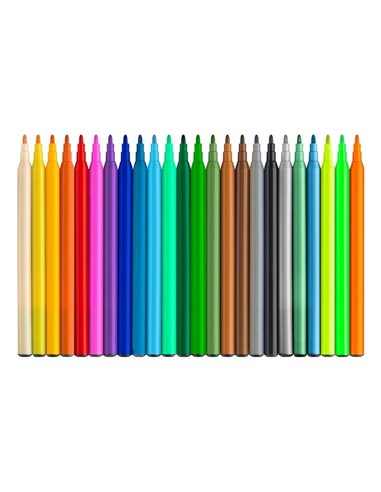 Carioca 18+6 culori dinozauri faber-castell