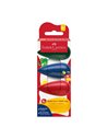 Creioane cerate model bulb set 4 buc faber-castell