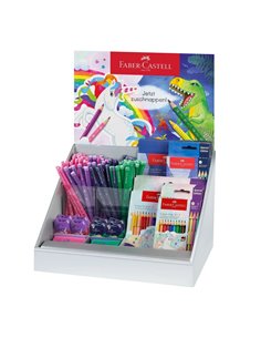 Display creioane concept unicorni si dinozauri faber-castell