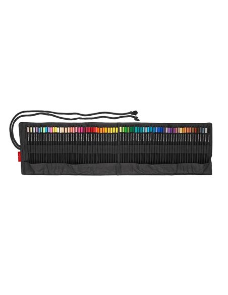 Rollup 72 creioane colorate Black Edition Faber-Castell FC116418 
