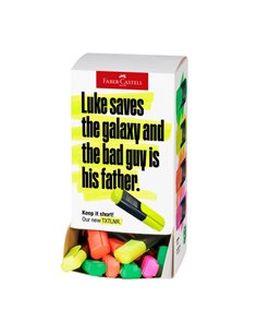 Display 60 buc textmarker mini superfluorescent faber-castell