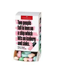 Display 60 buc textmarker mini pastel faber-castell