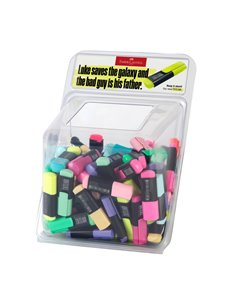 Display 100 buc textmarker mini superfluorescent si pastel faber-castell