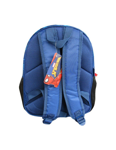 G507,Ghiozdan St.Majewski Spiderman, 3 compartimente, 2 buzunare, albastru, 651298