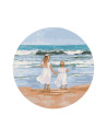 P4299,Set pictura pe numere 40x40cm, Brushme - Idila - Iryna Ponna - pensule, culori, RC00066L