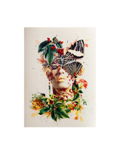 S2492,Set creativ - pictura cu diamante 40x50cm, CNX Paint by Beads - Chip - Suflet de fluture - cu cifre si litere, 8103