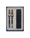 S1098,Set cadou stilou + pix + etui Cresco Classic 830026 ES, corp metalic grafit