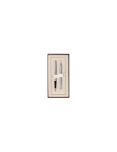 S1296,Set cadou stilou + pix Parker Jotter SS-GT 2093257, corp metalic argintiu
