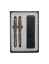 S1896,Set cadou stilou + pix + etui Cresco Symphony 850006 SY-01, corp metalic grafit