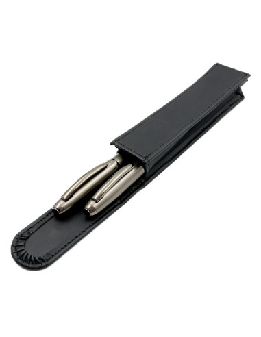 S1896,Set cadou stilou + pix + etui Cresco Symphony 850006 SY-01, corp metalic grafit