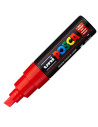 M1507,Marker UNI Posca PC-8K, varf tesit, 8.0mm, set 4 culori