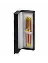 S2519,Set cadou stilou + pix CNX 8017 290035, corp metalic roz corai clips auriu